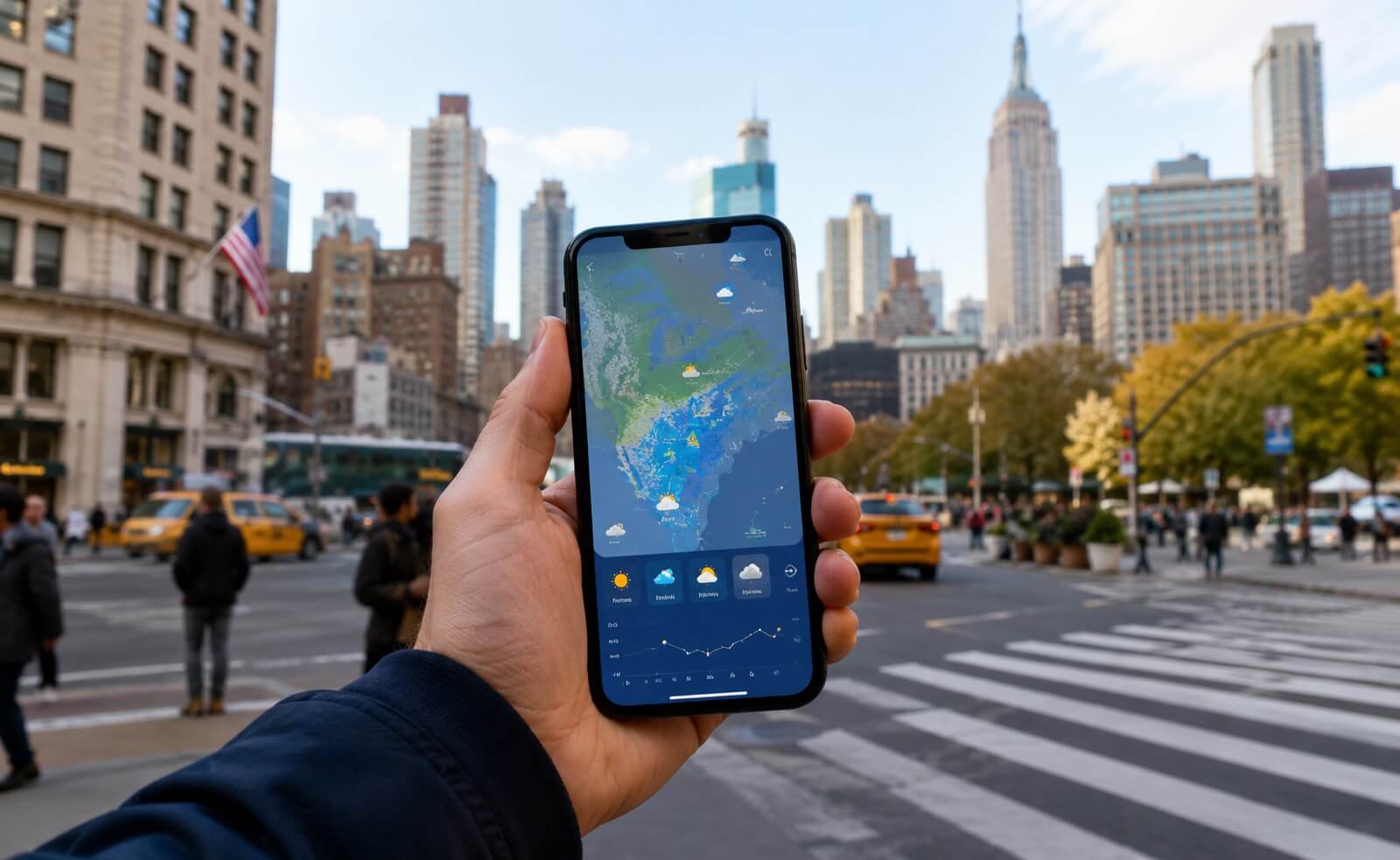 Magyar fejlesztésű időjárási oldal hódítja meg New Yorkot